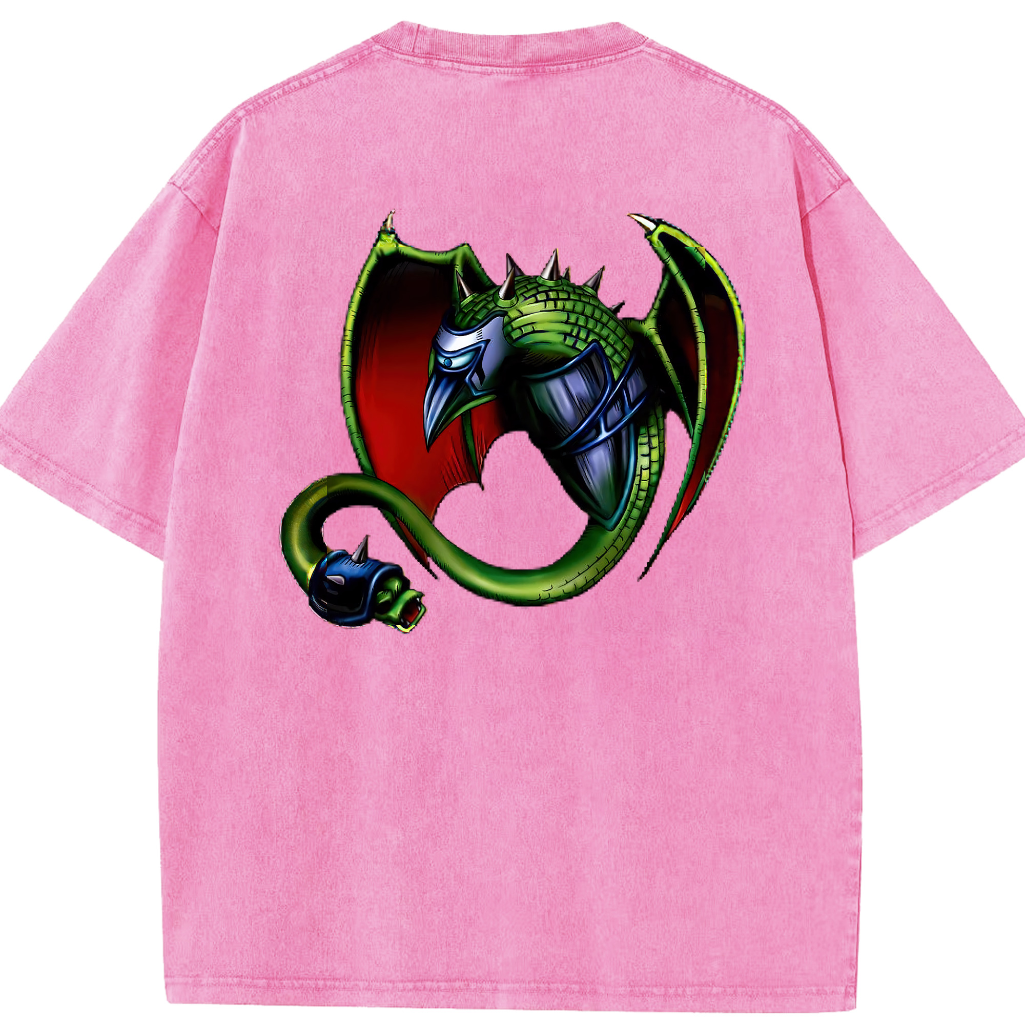（画像用） 遊☆戯☆王 Yu-Gi-Oh! 綿100% ヴィンテージ風 半袖Tシャツ（背面プリント）